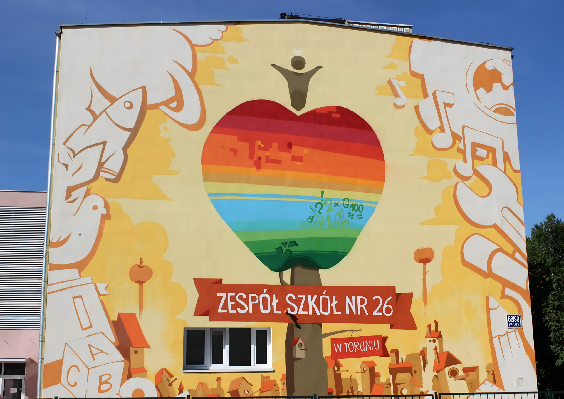 Budynek Zespołu Szkół Nr 26 w Toruniu